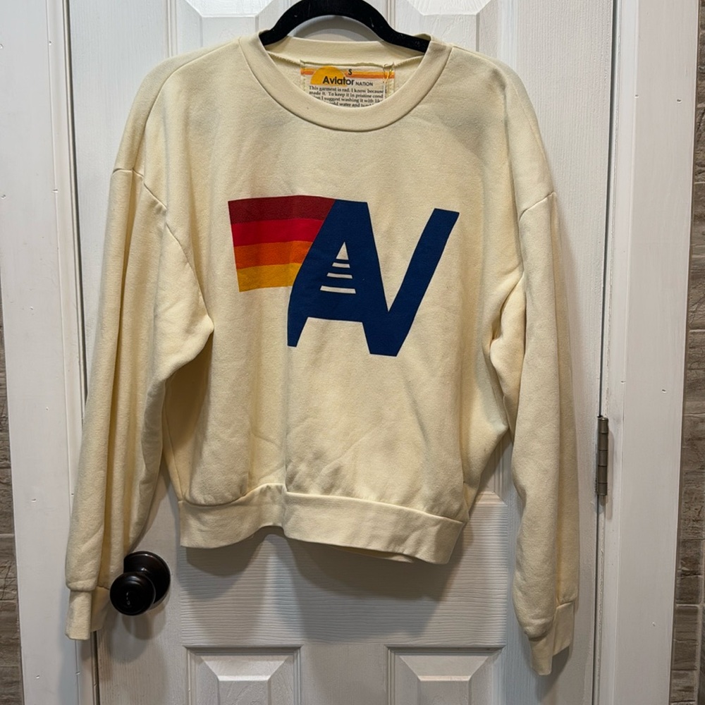 NWT AVIATOR NATION SWEATSHIRT